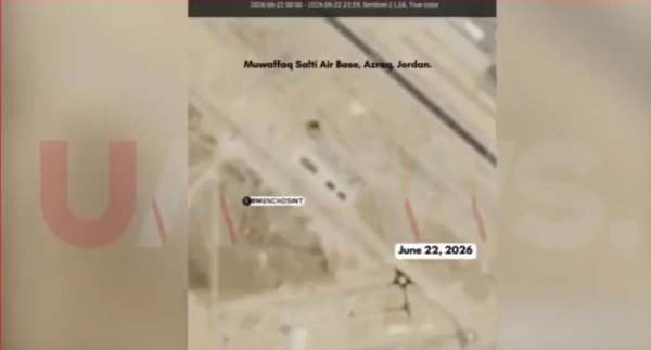 صور الهجوم الإيراني أصاب حظيرتين بقاعدة أمريكية في الأردن