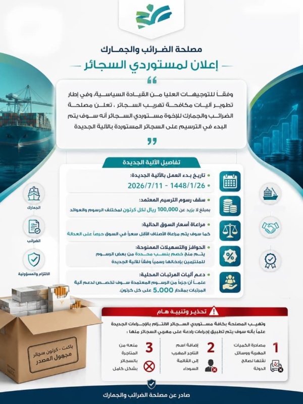 صنعاء تفرض رسوم على السجائر لدعم المرتبات صنعاء تفرض رسوم على السجائر لدعم المرتبات