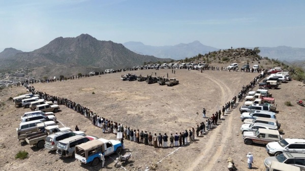 لقاءان قبليان في بعدان وجبلة بإب إعلان ا للجهوزية والاستنفار لقاءان قبليان في بعدان وجبلة بإب إعلان ا للجهوزية والاستنفار