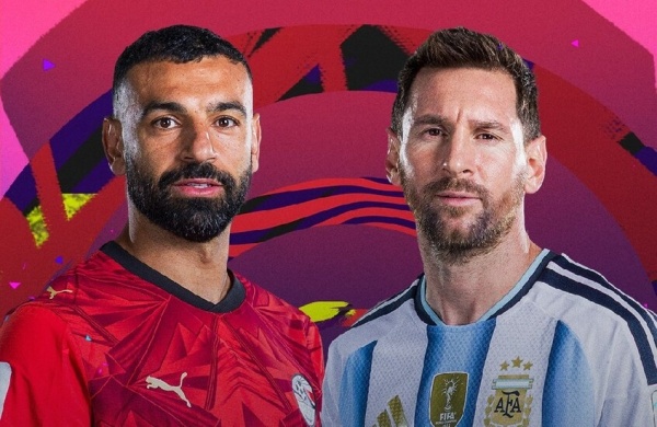صلاح وميسي وجها لوجه تاريخ من المواجهات بين قائدي مصر والأرجنتين صلاح وميسي وجها لوجه تاريخ من المواجهات بين قائدي مصر والأرجنتين