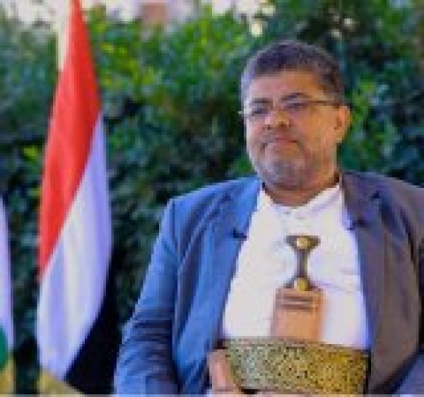 محمد علي الحوثي يبارك للسيد القائد انتصارات الساحل الغربي ويوجه رسائل نارية للخارج