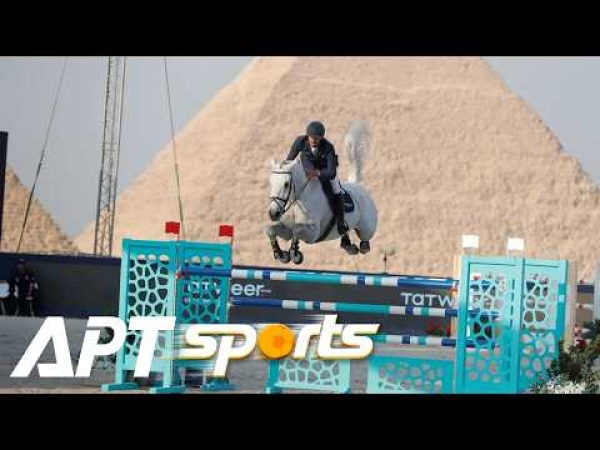 سامح الدهان حكاية فارس ترك بريطانيا وعاد لتمثيل مصر أمام الأهرامات