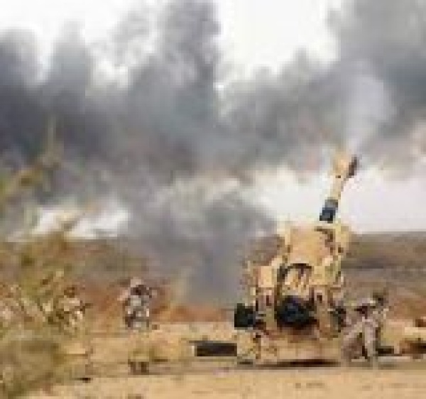 صعدة قصف مدفعي للعدو السعودي يستهدف مديريتي غمر ورازح الحدوديتين
