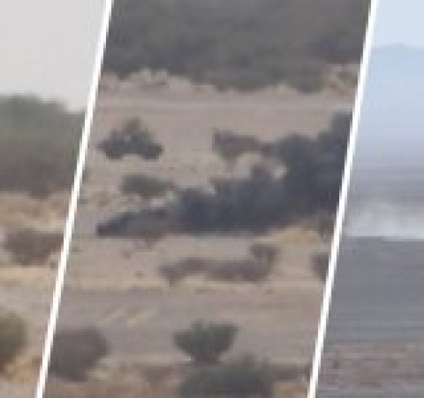 مشاهد طرد تحشيدات بقيادة الضابط السعودي الشمري من شرق الجوف مشاهد طرد تحشيدات بقيادة الضابط السعودي الشمري من شرق الجوف