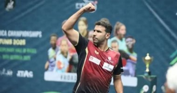 عمر عصر يطيح بالمصنف الـ37 عالميا ودينا مشرف وهنا جودة فى دور الـ16 ببطولة سماش عمر عصر يطيح بالمصنف الـ37 عالميا ودينا مشرف وهنا جودة فى دور الـ16 ببطولة سماش