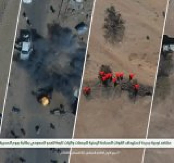مشاهد نوعية لاستهداف تجمعات وآليات العدو السعودي في عدد من الجبهات مشاهد نوعية لاستهداف تجمعات وآليات العدو السعودي في عدد من الجبهات