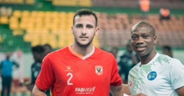 نبيل شريف أفضل لاعب في مباراة تتويج الأهلى بلقب بطولة أفريقيا لكرة اليد نبيل شريف أفضل لاعب في مباراة تتويج الأهلى بلقب بطولة أفريقيا لكرة اليد