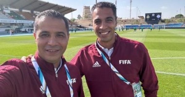 محمود عاشور حكما لتقنية الفيديو فى مباراة النمسا والأردن بكأس العالم محمود عاشور حكما لتقنية الفيديو فى مباراة النمسا والأردن بكأس العالم