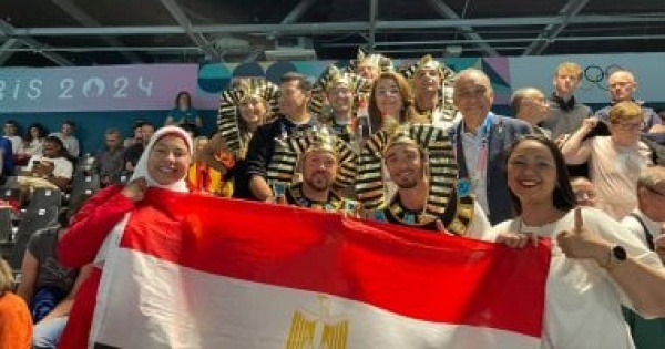 شاهد توافد الجماهير المصرية على ملعب مباراة مصر وبلجيكا فى كأس العالم