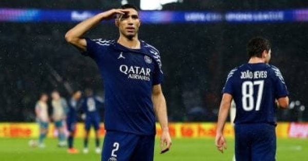 لوهافر ضد بي اس جي سان جيرمان يرغب فى تمديد عقد أشرف حكيمى لوهافر ضد بي اس جي سان جيرمان يرغب فى تمديد عقد أشرف حكيمى