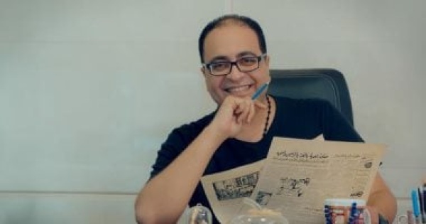 الروائى شريف سعيد نسبة المؤلف فى عقود النشر العربية ما تزال مجحفة