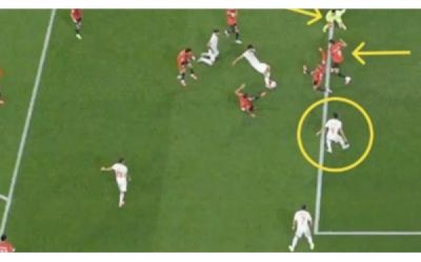 باللوائح واللقطات لماذا ألغى الحكم هدف إيران القاتل في شباك الفراعنة بمونديال 202 باللوائح واللقطات لماذا ألغى الحكم هدف إيران القاتل في شباك الفراعنة بمونديال 202