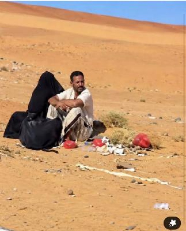 عندما تدهس الشمس كرامة المسافر منفذ الوديعة البري واجهة وطن عندما تدهس الشمس كرامة المسافر منفذ الوديعة البري واجهة وطن