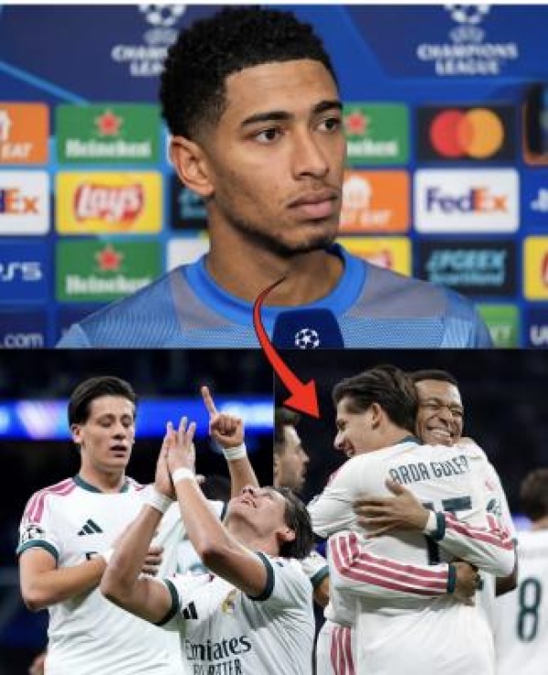 عاجل بيلينغهام أضطر إلى تذكير نفسي بمدى صغر سنه ماذا رأى في أردا جولر عاجل بيلينغهام أضطر إلى تذكير نفسي بمدى صغر سنه ماذا رأى في أردا جولر