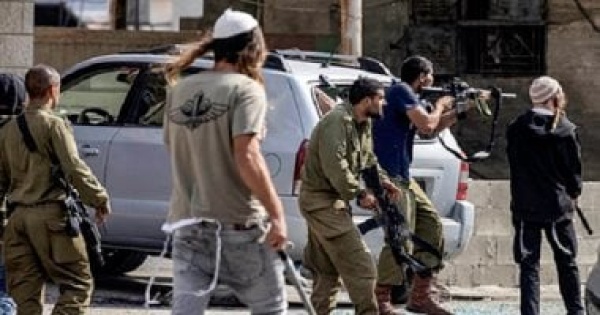 الهلال الأحمر الفلسطيني إصابة 10 فلسطينيين خلال اقتحام المستوطنين غرب نابلس