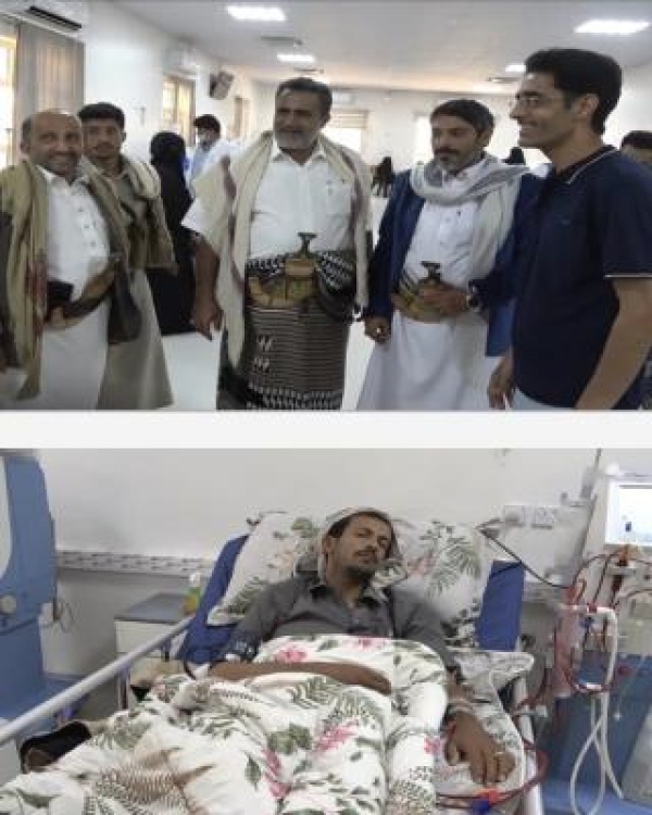 إدريس و الشامي تفقدان الخدمات الطبية بمركز الغسيل الكلوي الخيري في مدينة البيضاء