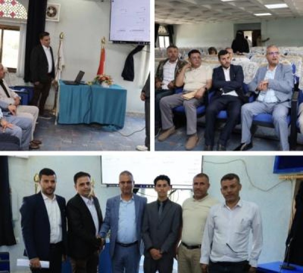 رئيس جامعة إب يطلع على مشروع النظام الإلكتروني لوحدة تطوير وتنمية الموارد الذاتية