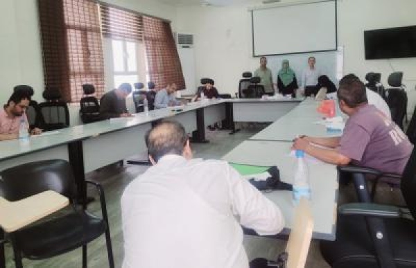 امعة عدن تدشن امتحانات ماجستير الإدارة الصحية