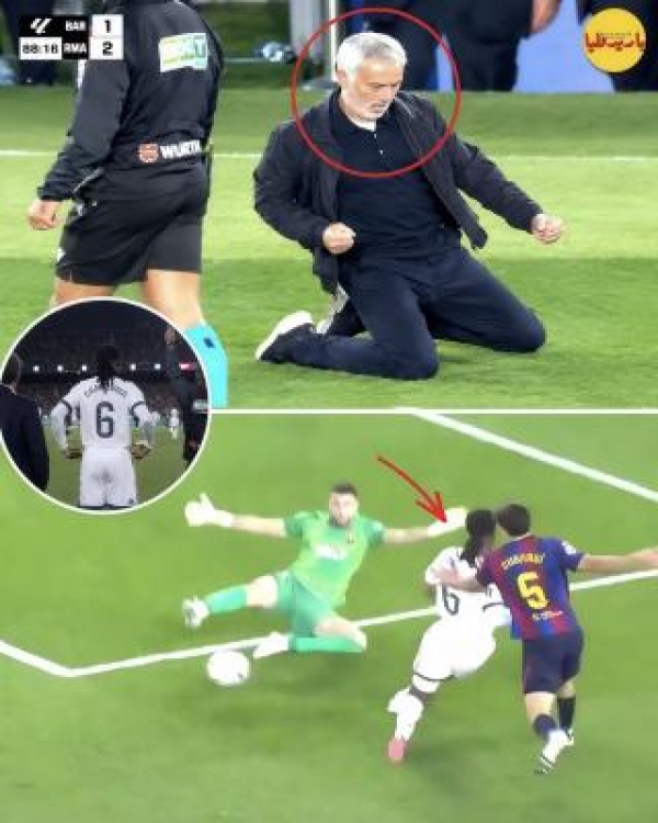 ثنائية ملكية حسامة ريال مدريد يحسم الكلاسيكو أمام برشلونة في عقر داره 2 1