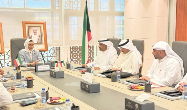 وزيرة الشؤون تطلع على مشروع قاعة خدمات حكومية لذوي الإعاقة بمجمع الوزارات