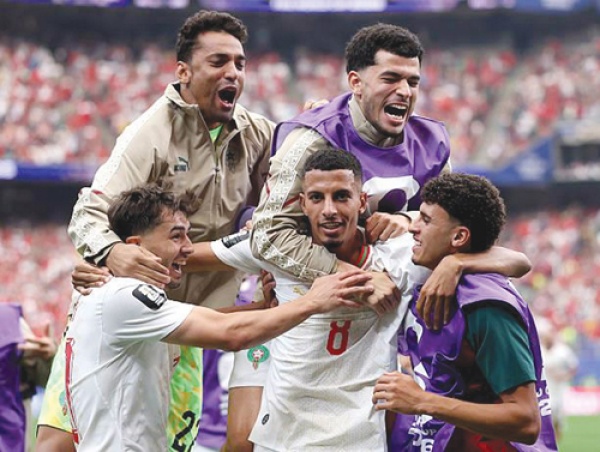 المغرب أول الواصلين لربع النهائي المغرب أول الواصلين لربع النهائي