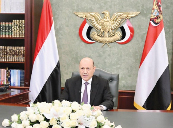 العليمي ماضون مع المملكة لإنهاء التهديد الحوثي الإرهابي العليمي ماضون مع المملكة لإنهاء التهديد الحوثي الإرهابي