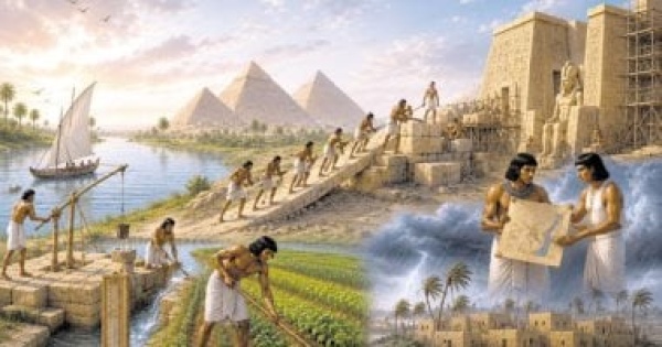 كيف تعامل المصريون القدماء مع تحديات الطبيعة حسين عبدالبصير المصريون القدماء نجحوا فى التعامل مع الحر والزلازل والجفاف والعواصف واعتمدوا على إدارة الموارد ومراقبة مياه النيل وشيدوا مبانى صامدة كيف تعامل المصريون القدماء مع تحديات الطبيعة حسين عبدالبصير المصريون القدماء نجحوا فى التعامل مع الحر والزلازل والجفاف والعواصف واعتمدوا على إدارة الموارد ومراقبة مياه النيل وشيدوا مبانى صامدة