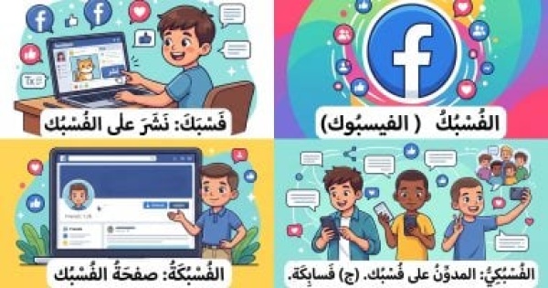 الف س ب ك كيف عر ب مجمع اللغة العربية اسم فيس بوك ومشتقاته