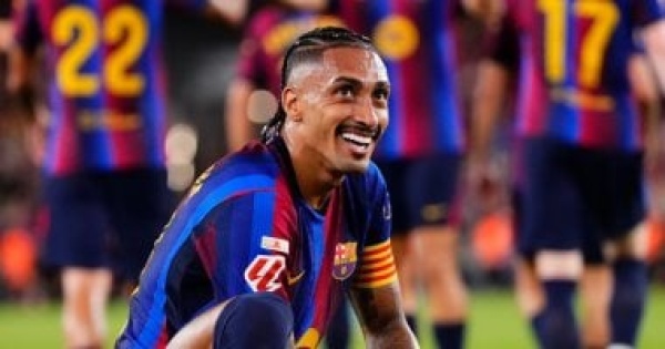 إشبيلية ضد برشلونة هاتريك رافينيا يقود البارسا لتعزيز صدارة الدوري الإسباني إشبيلية ضد برشلونة هاتريك رافينيا يقود البارسا لتعزيز صدارة الدوري الإسباني