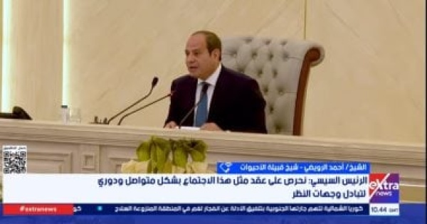 شيخ قبيلة الأحيوات وعي المصريين حائط صد أمام الشائعات شيخ قبيلة الأحيوات وعي المصريين حائط صد أمام الشائعات