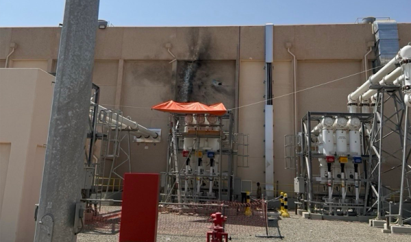 السعودية مليشيا الحوثي الإرهابية استهدفت محطة توزيع الكهرباء بالمدينة المنورة السعودية مليشيا الحوثي الإرهابية استهدفت محطة توزيع الكهرباء بالمدينة المنورة