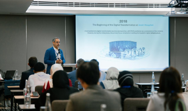 المستشفى الأميري يحقق المستوى السادس في النضج الرقمي لنظم المعلومات الصحية المستشفى الأميري يحقق المستوى السادس في النضج الرقمي لنظم المعلومات الصحية