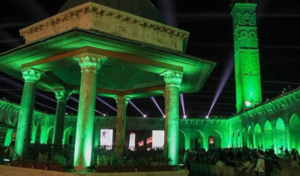 سوريا افتتاح المسجد الأموي الكبير بحلب بعد توقف 13 عاما سوريا افتتاح المسجد الأموي الكبير بحلب بعد توقف 13 عاما