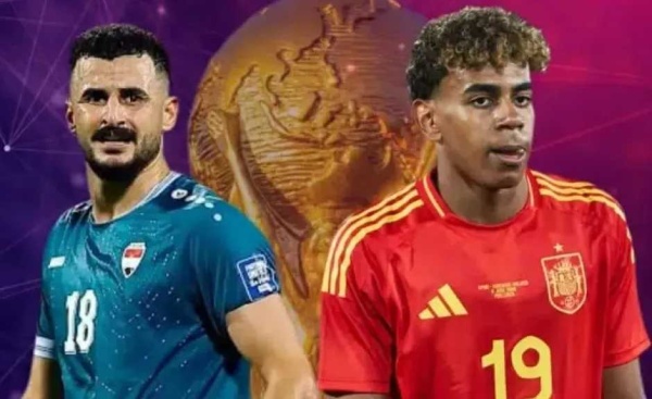 كيفية مشاهدة مباراة العراق ضد اسبانيا وديا استعدادا لكأس العالم 2026 اليوم