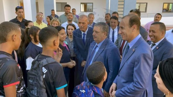 وزير التربية كل مدرسة جديدة هي إضاءة للمشهد التربوي