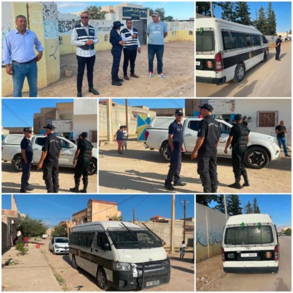 تأمين العودة المدرسية حضور أمني مكثف بمحيط المؤسسات التربوية