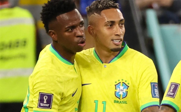 تشكيل البرازيل أمام منتخب مصر ودي ا رافينها وفينيسيوس في الهجوم تشكيل البرازيل أمام منتخب مصر ودي ا رافينها وفينيسيوس في الهجوم