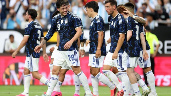 فيديو بدون ميسي الأرجنتين تهزم هندوراس بثنائية ودي ا استعداد ا لكأس العالم