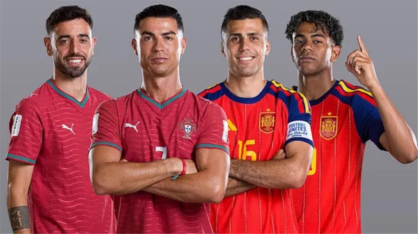 معلقين مباراة البرتغال وإسبانيا اليوم في كأس العالم معلقين مباراة البرتغال وإسبانيا اليوم في كأس العالم
