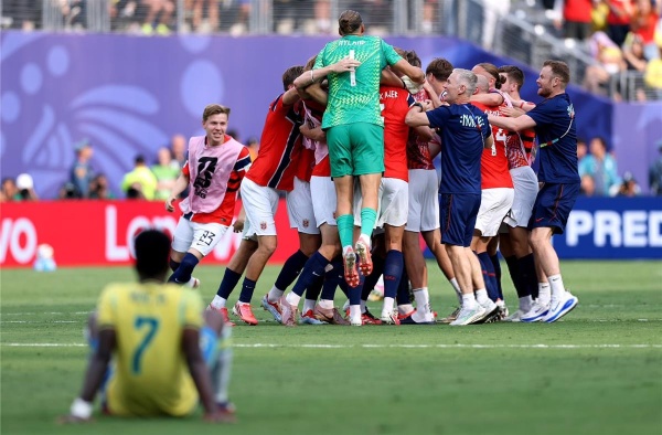 رجل مباراة البرازيل والنرويج في كأس العالم رجل مباراة البرازيل والنرويج في كأس العالم