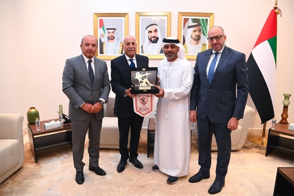 تفاصيل زيارة وفد الزمالك لسفير الإمارات لبحث تعزيز التعاون الرياضي