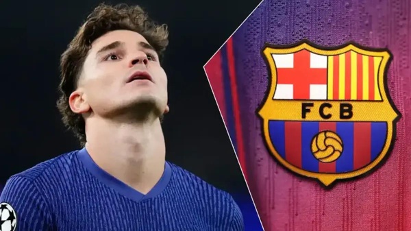 برشلونة يتخذ خطوة جديدة لحسم تعاقده مع جوليان ألفاريز برشلونة يتخذ خطوة جديدة لحسم تعاقده مع جوليان ألفاريز