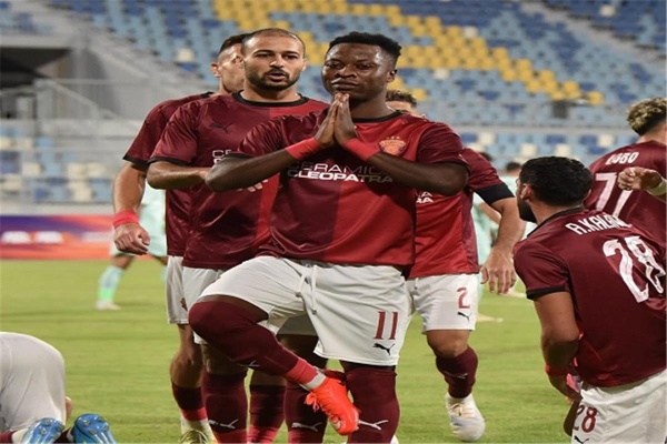 فيديو سيراميكا كليوباترا يهزم مودرن سبورت ويرتقي للمركز الثالث في الدوري