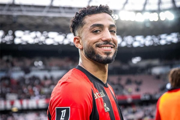 قائمة نيس لمواجهة لومان في الدوري الفرنسي موقف محمد عبد المنعم