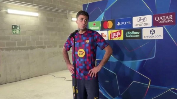 رودري يعتذر بعد فوز برشلونة بخماسية أمام فينورد في دوري أبطال أوروبا رودري يعتذر بعد فوز برشلونة بخماسية أمام فينورد في دوري أبطال أوروبا