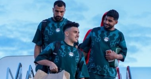 بعثة منتخب مصر تصل سبوكين استعداد ا لمواجهة أستراليا صور