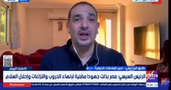 خبير مصر قوة داعمة للسلام العادل ومرجعية للاستقرار الإقليمي خبير مصر قوة داعمة للسلام العادل ومرجعية للاستقرار الإقليمي