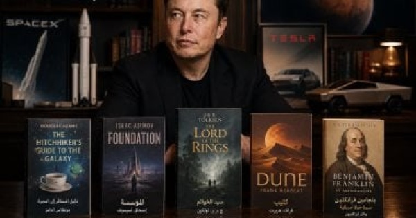 من أزمة وجودية إلى حلم استعمار المريخ 5 كتب صنعت عقل إيلون ماسك من أزمة وجودية إلى حلم استعمار المريخ 5 كتب صنعت عقل إيلون ماسك