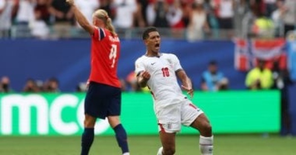 النرويج ضد إنجلترا التعادل 1 1 يحسم الشوط الأول المثير فى كأس العالم