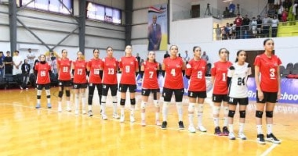 منتخب مصر للناشئات يهزم المغرب فى بطولة أفريقيا للكرة الطائرة بالإسكندرية منتخب مصر للناشئات يهزم المغرب فى بطولة أفريقيا للكرة الطائرة بالإسكندرية